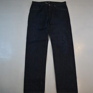Choke 36x32 USA Made Straight Dark Selvedge 100% Cotton Denim Mens Jeans